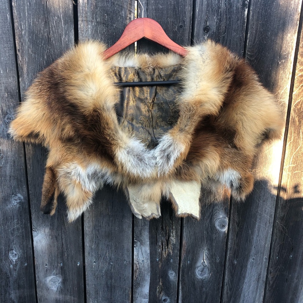 Real fox feux new jacket